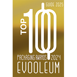 PREMIO MEJOR DISEÑO PACKAGING PLATA EVOOLEUM AWARDS 2024